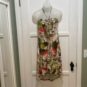Patagonia tropical print knit sundress medium